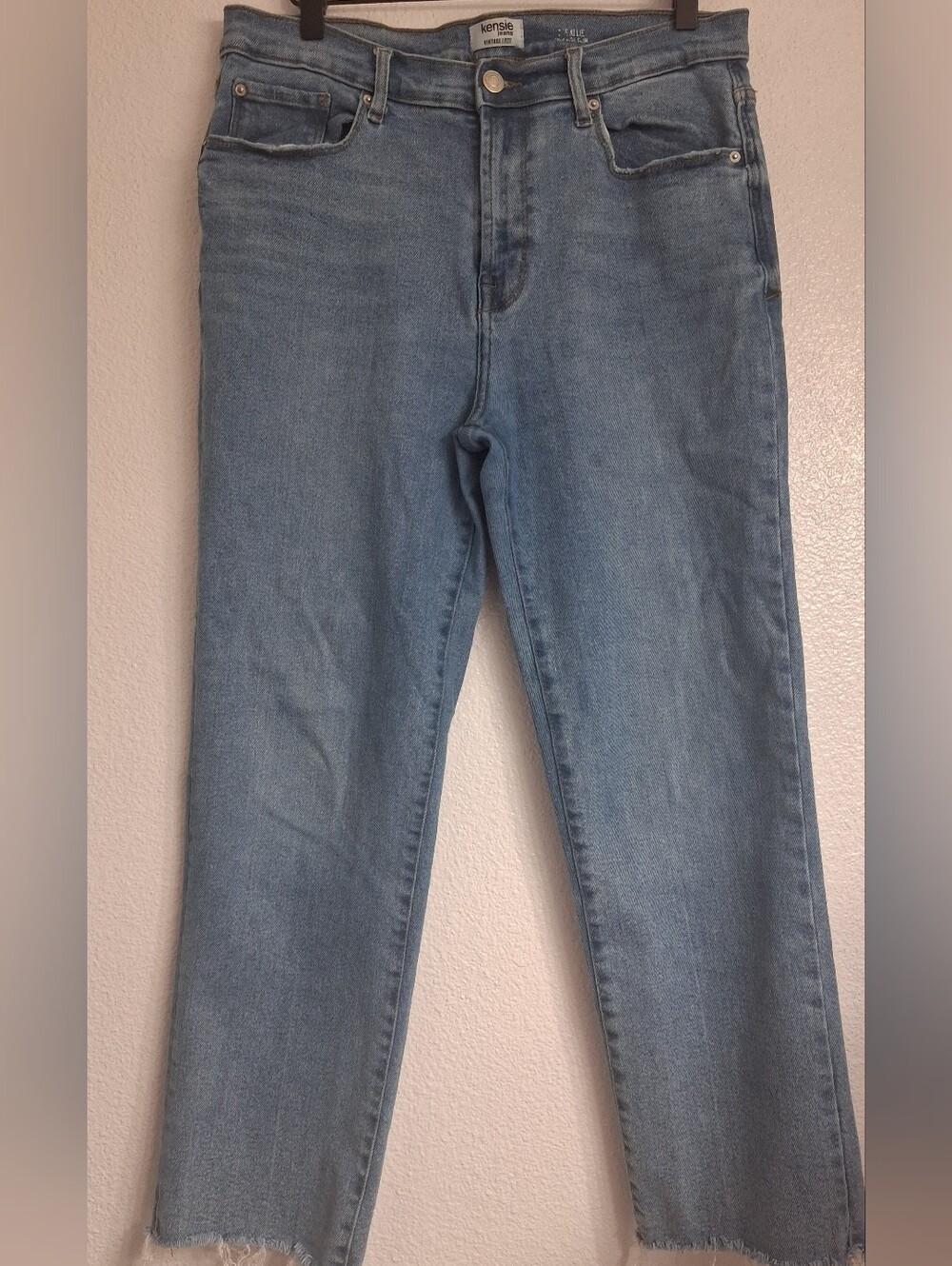 Kensie Vintage Luxe Straight Leg Jeans Size 10
